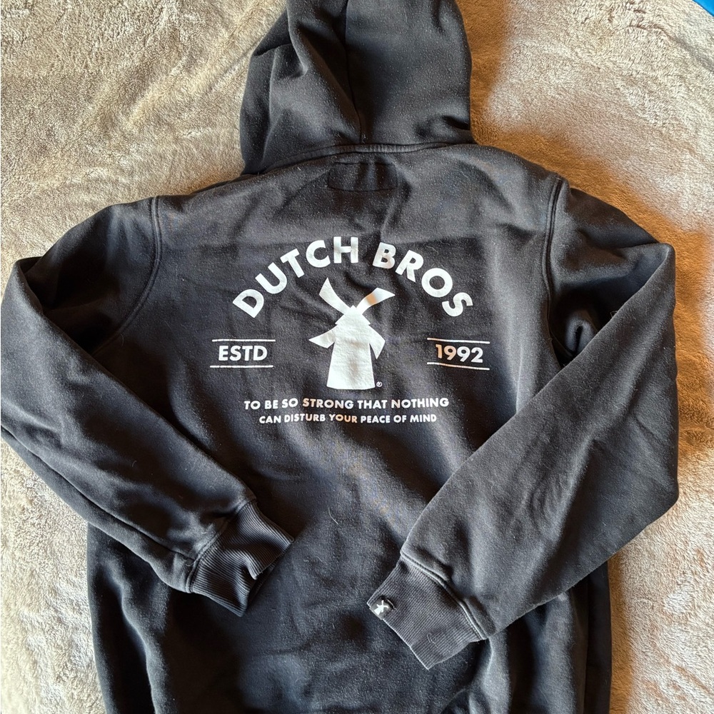Dutch Bros Black Hoodie est. 1992